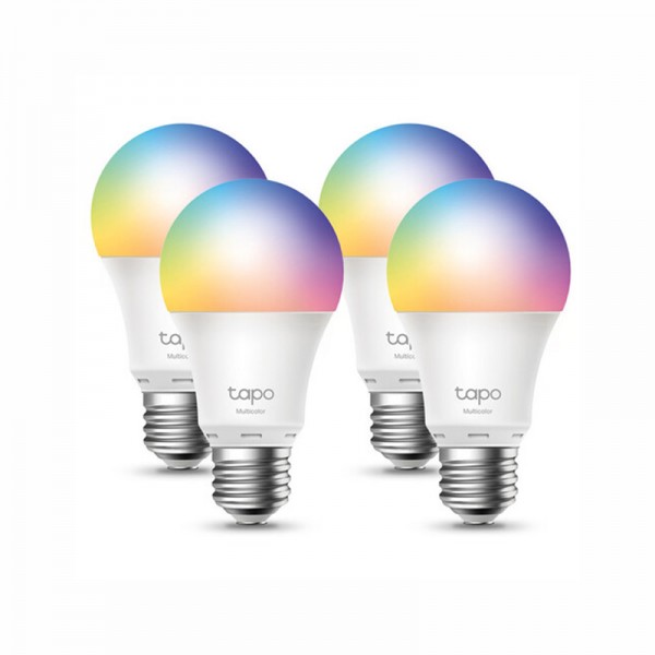 TPLink Tapo Smart Light Bulbs, 16M Colors RGBW, Dimmable Tapo L530E(4Pack)