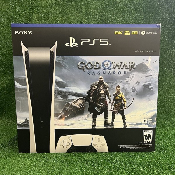 Sony PlayStation 5 Digital Edition Console God of War Ragnarok Bundle